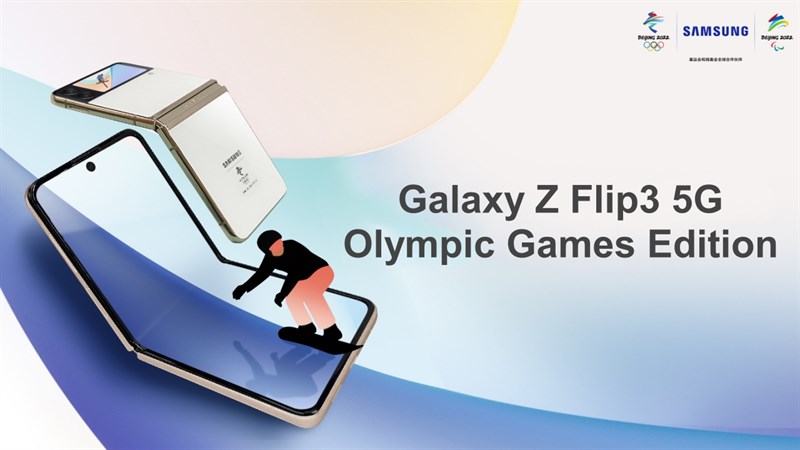 Galaxy Z Flip3 5G Olympic Games Edition ra mắt tại Trung Quốc