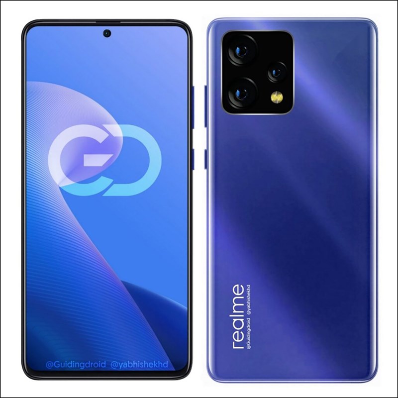 Realme 9 Pro Plus lộ ảnh render