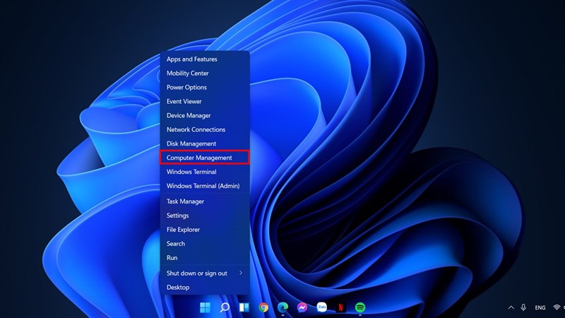 Tổng hợp những cách mở ứng dụng Services trong Windows 11