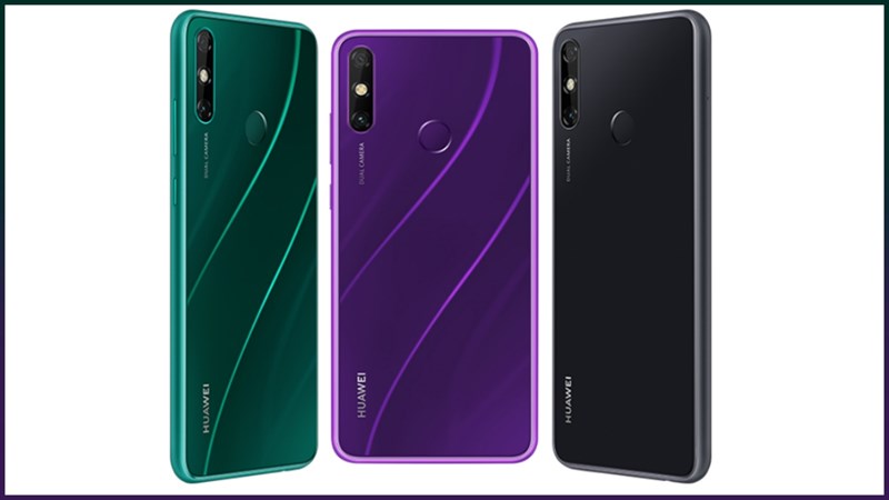 Huawei Enjoy 20e (2022) có ba phiên bản màu sắc