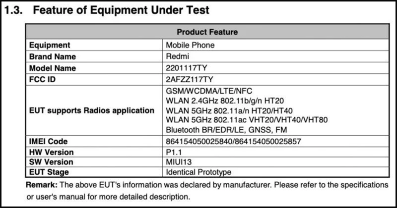 Redmi Note 11S được FCC chứng nhận với MIUI 13, RAM 6GB và còn gì nữa?