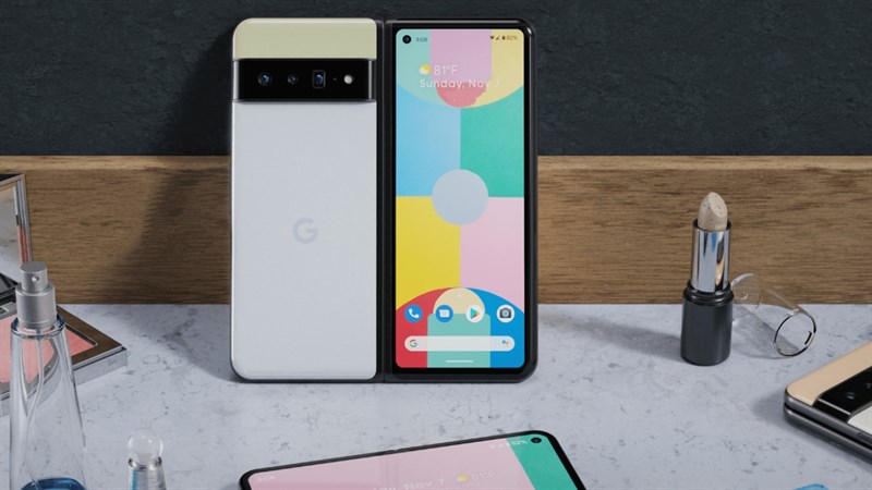 Smartphone Pixel màn hình gập lộ cấu hình: Dùng chip do Google tự phát triển, 4 camera của Sony cùng các thông số nổi bật khác