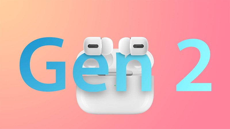 Ảnh render Apple Airpods Pro 2 