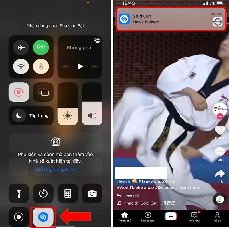 Tìm kiếm bài hát thông qua giai điệu bằng Shazam Tìm kiếm bài hát thông qua giai điệu bằng Shazam