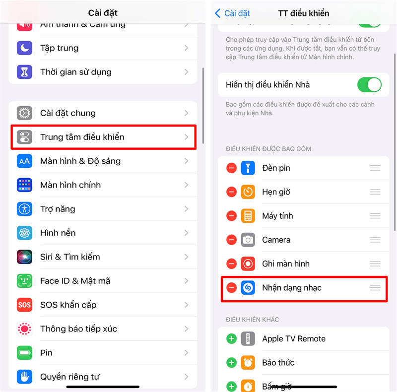 cách cài đặt Shazam trong trung tâm điểu khiển cách cài đặt Shazam trong trung tâm điểu khiển