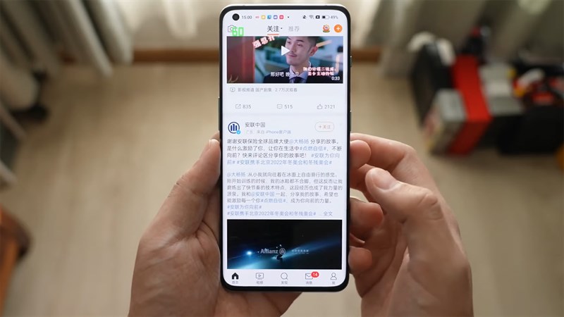 OnePlus 10 Pro được trang bị màn hình cong kích thước 6.7 inch OnePlus 10 Pro được trang bị màn hình cong kích thước 6.7 inch