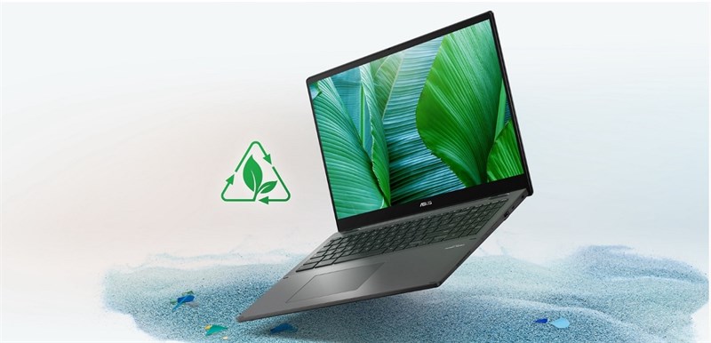 ASUS Chromebook Flip CX5 được gia công từ chất liệu hợp kim nhôm tái chế, thân thiện môi trường ASUS Chromebook Flip CX5 được gia công từ chất liệu hợp kim nhôm tái chế, thân thiện môi trường