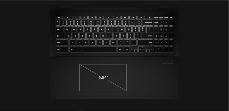 Bàn phím và touchpad của ASUS Chromebook Flip CX5 Bàn phím và touchpad của ASUS Chromebook Flip CX5