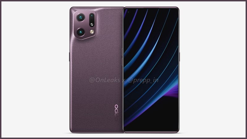 OPPO Find X5 Pro lộ ảnh render thiết kế trước đó