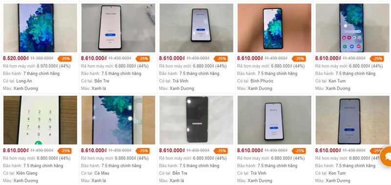 TOP 5 điện thoại Samsung cũ đáng mua đầu năm 2022 tại Thế Giới Di Động, máy vẫn xài tốt, tiết kiệm chi phí đến tiền triệu