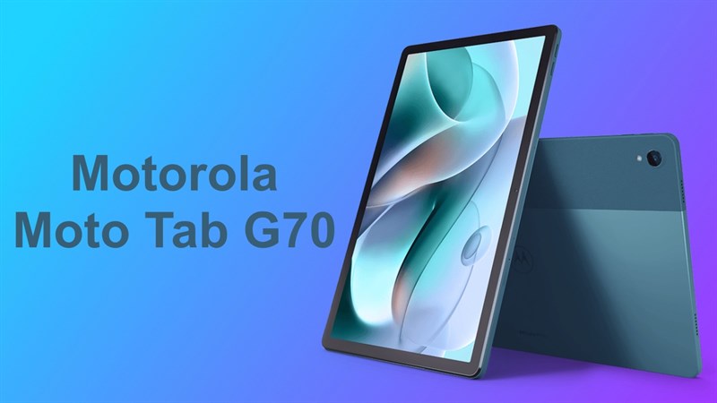 Motorola Moto Tab G70 ra mắt Motorola Moto Tab G70 ra mắt