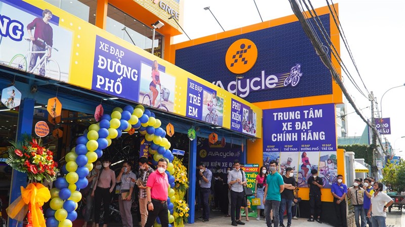 Trải nghiệm không gian mua sắm tại AVAcycle