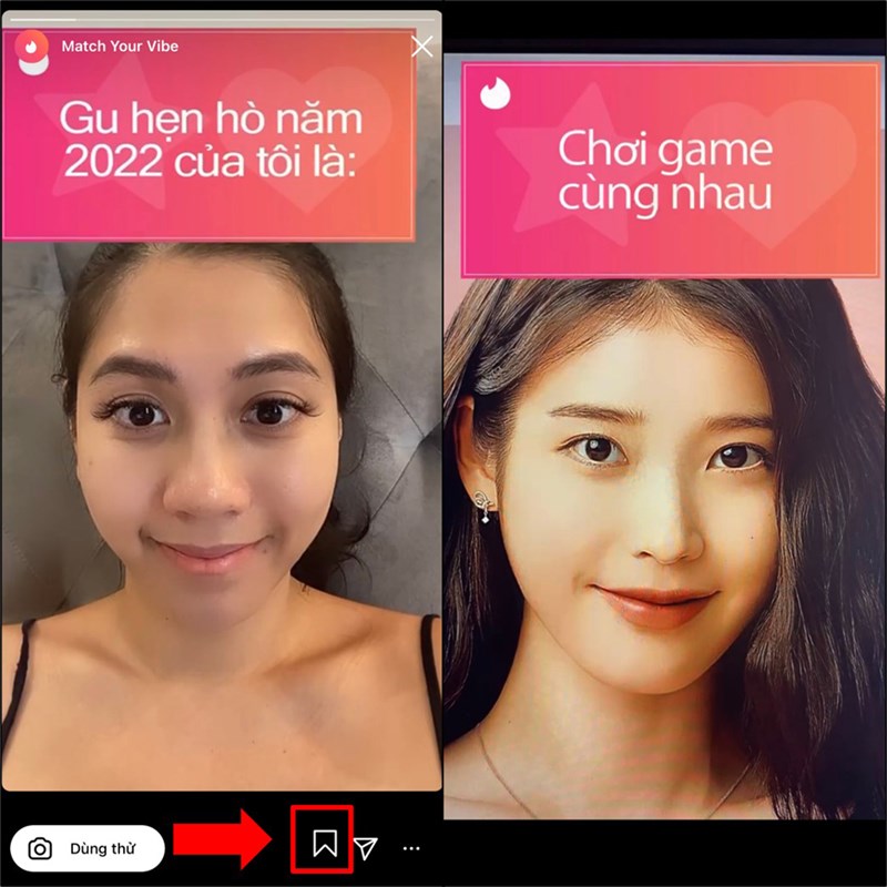 Gieo quẻ tìm người yêu trên Instagram