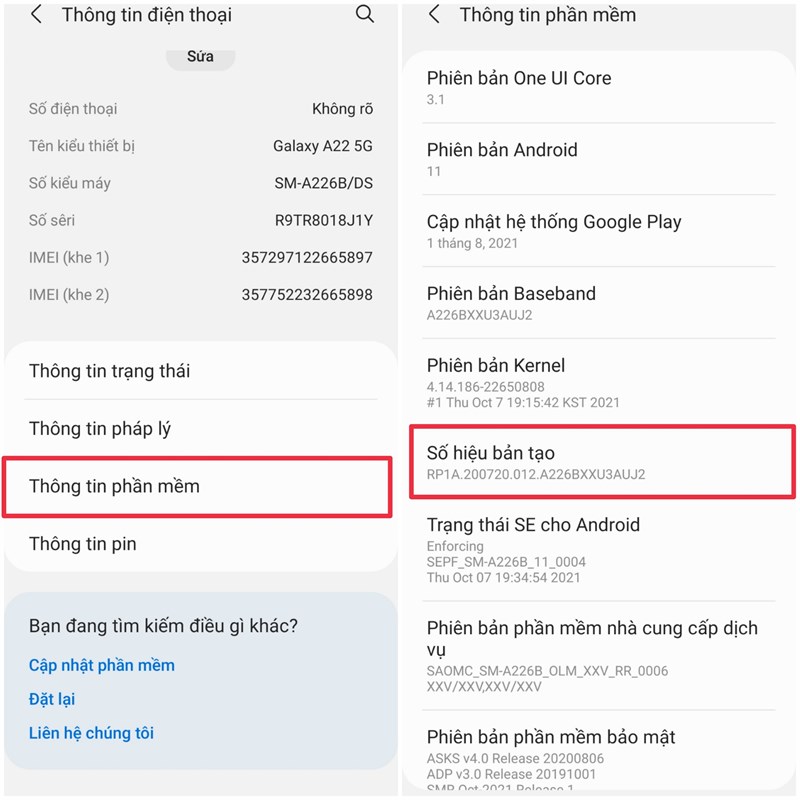 Cách kiểm tra tần số quét trên điện thoại Samsung Cách kiểm tra tần số quét trên điện thoại Samsung