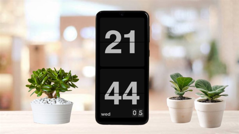 Cách cài đồng hồ lật lên màn hình điện thoại Android