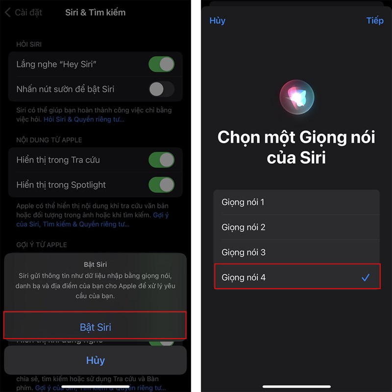 Hướng dẫn kích hoạt Siri