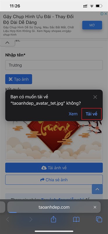 Cách tạo Avatar chữ thư pháp đón tết để năm mới luôn may mắn 