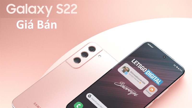 Google bất ngờ tiết lộ giá bán khởi điểm dòng Galaxy S22 tại một thị trường lớn, mẫu Ultra cao cấp lên đến gần 30 triệu đồng Google bất ngờ tiết lộ giá bán khởi điểm dòng Galaxy S22 tại một thị trường lớn, mẫu Ultra cao cấp lên đến gần 30 triệu đồng