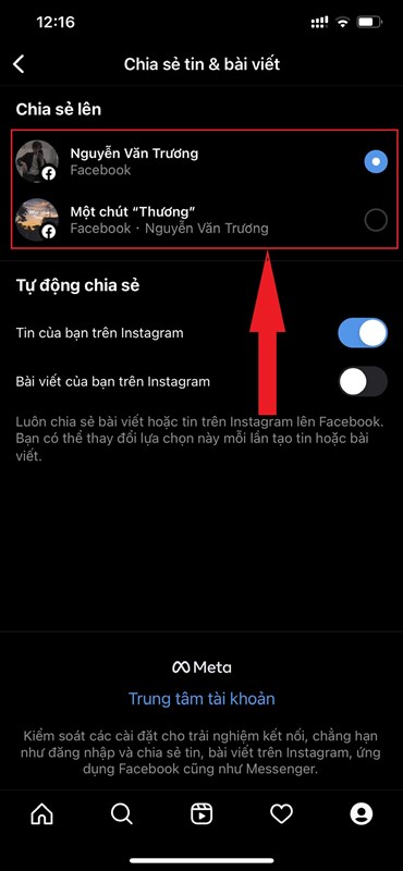 cách khắc phục lỗi không chia sẻ ảnh Instagram lên Facebook được