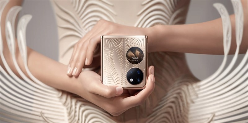 Huawei P50 Pocket phiên bản màu Vàng Huawei P50 Pocket phiên bản màu Vàng