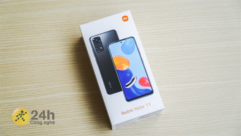 Hộp của Xiaomi Redmi Note 11.