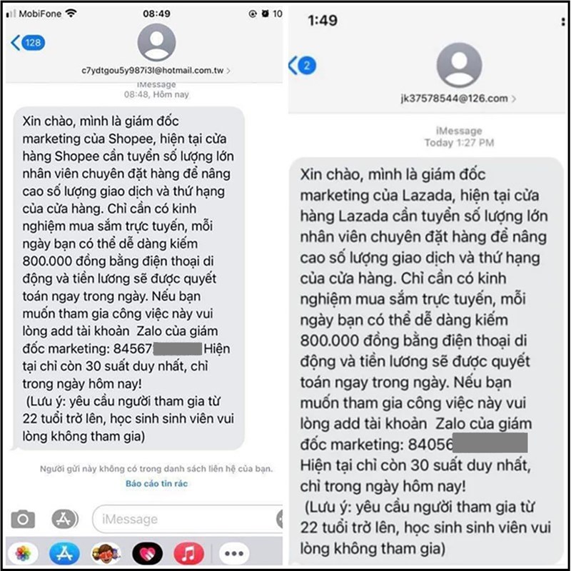 giả mạo lừa đảo giả mạo lừa đảo
