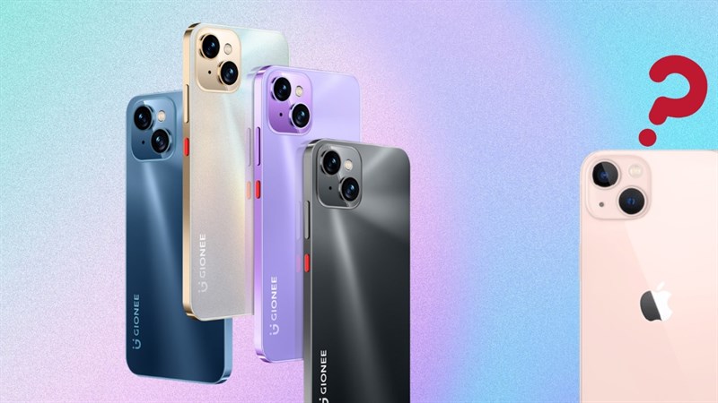 Gionee G13 Pro mới ra mắt mang thiết kế iPhone 13