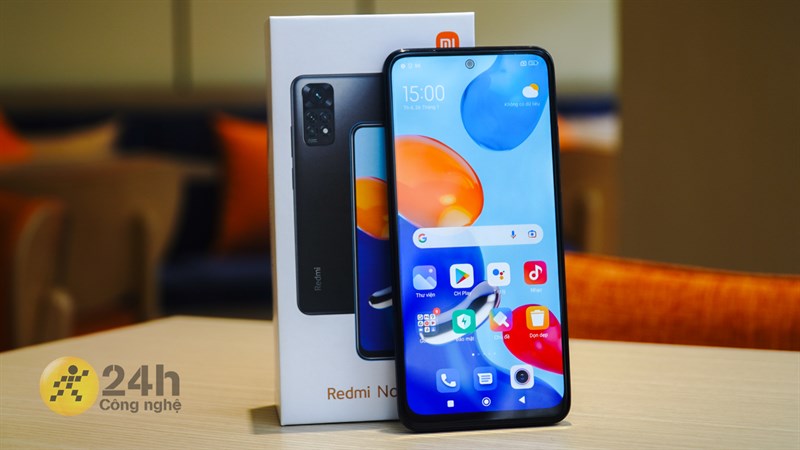 Với viên pin 5.000 mAh, Xiaomi Redmi Note 11 có mang lại thời gian sử dụng ấn tượng
