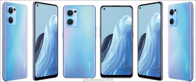 OPPO Reno7 toàn cầu lộ hình ảnh thiết kế, rò rỉ thông số kỹ thuật khác so với dòng Reno7 tại Trung Quốc