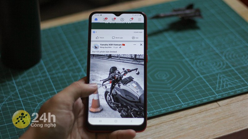 Lướt Facebook cùng Galaxy A03 Lướt Facebook cùng Galaxy A03