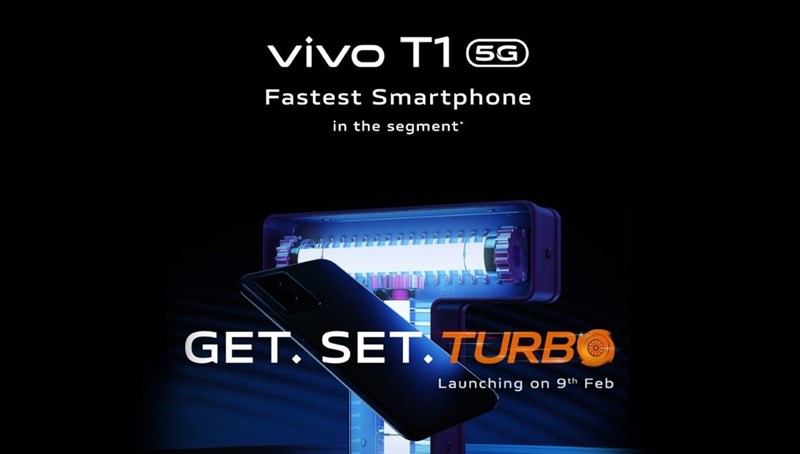 Vivo T1 5G sẽ ra mắt trên thị trường toàn cầu vào ngày 9/2 Vivo T1 5G sẽ ra mắt trên thị trường toàn cầu vào ngày 9/2
