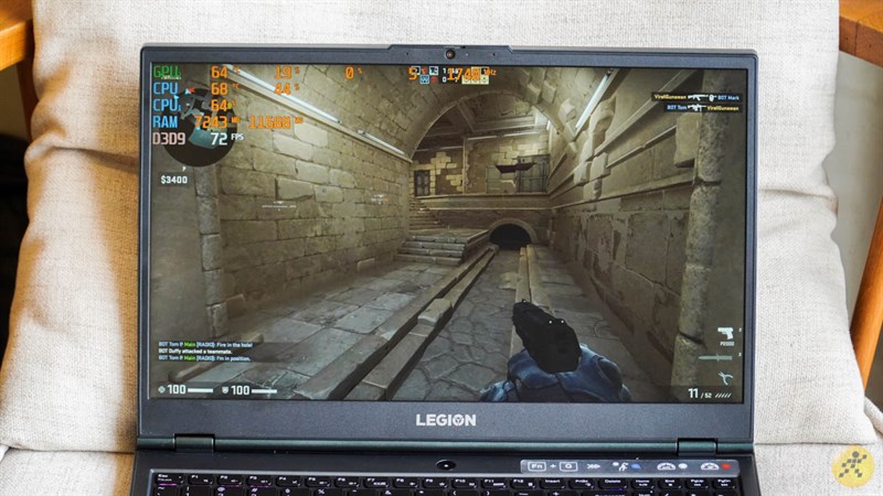 Vô tư chiến game trên Lenovo Legion 5 nhờ cấu hình mạnh mẽ