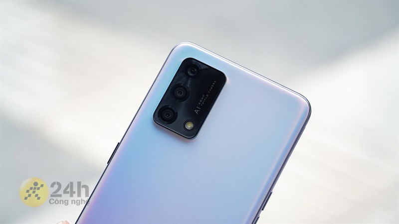 OPPO A95 có cụm 3 camera sau chất lượng tốt