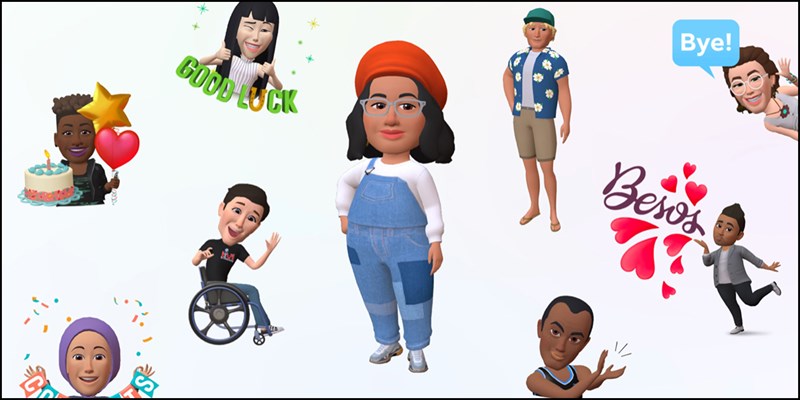 Metaverse sẽ mở rộng thêm avatar 3D giống như Memoji