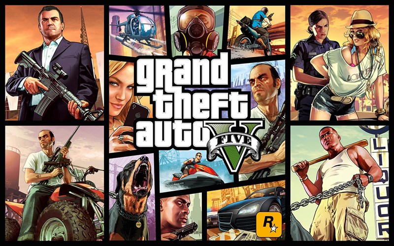 Tựa game GTA 5 đình đám Tựa game GTA 5 đình đám