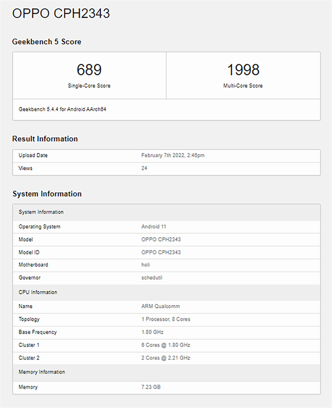 OPPO Reno7 Z 5G