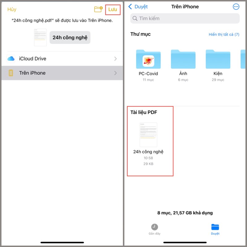 Cách lưu Ghi chú thành file PDF trên iPhone Cách lưu Ghi chú thành file PDF trên iPhone