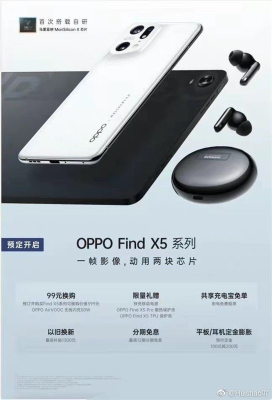 Hình ảnh OPPO Find X5 Series và OPPO Pad