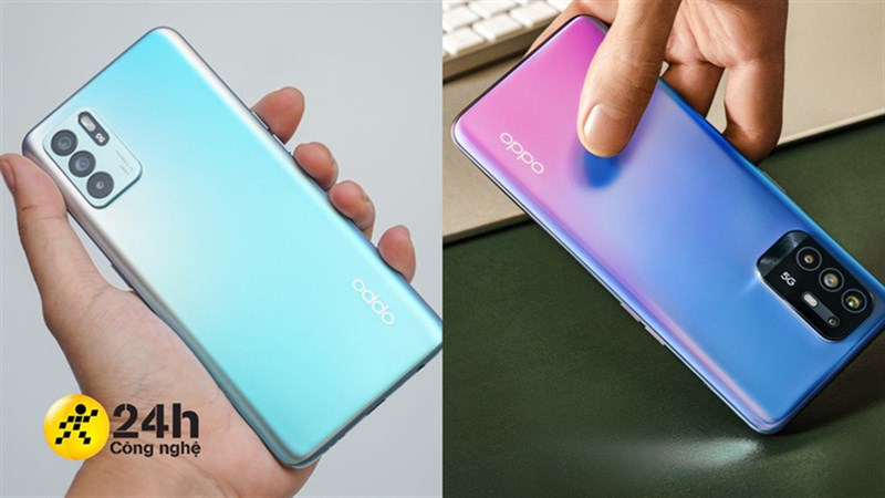 Thiết kế màu sắc của OPPO Reno 6Z thực sự ấn tượng Thiết kế màu sắc của OPPO Reno 6Z thực sự ấn tượng
