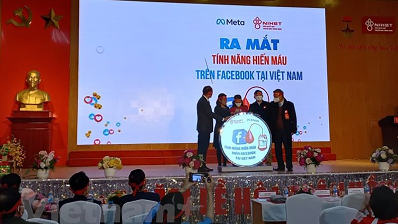 Ra mắt tính năng hiến máu trên Facebook tại Việt Nam Ra mắt tính năng hiến máu trên Facebook tại Việt Nam