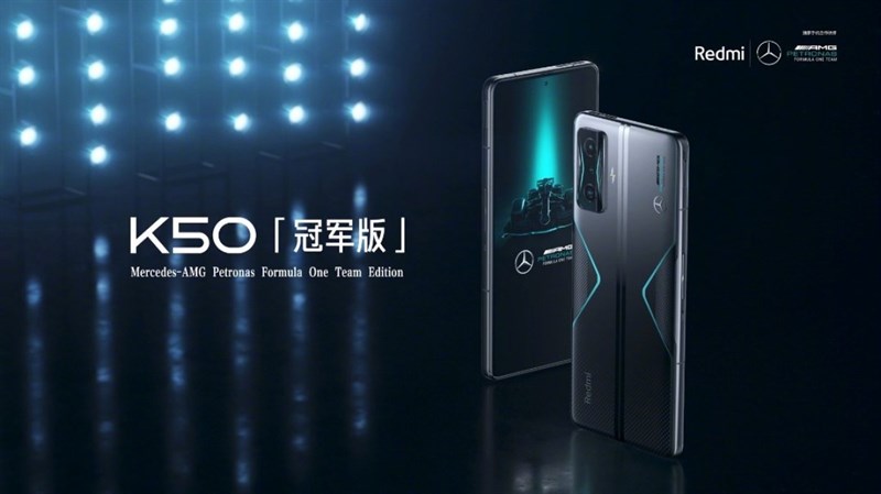 Xiaomi Redmi K50 Mercedes Edition xuất hiện cực ngầu. Nguồn: Xiaomi. Xiaomi Redmi K50 Mercedes Edition xuất hiện cực ngầu. Nguồn: Xiaomi.