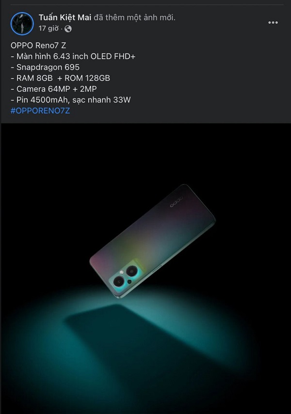 OPPO Reno7 Z 5G