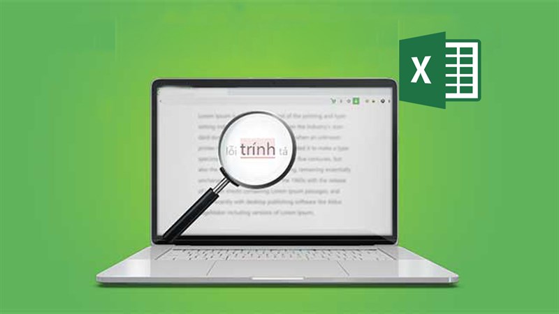 Cách kiểm tra lỗi chính tả trong Excel