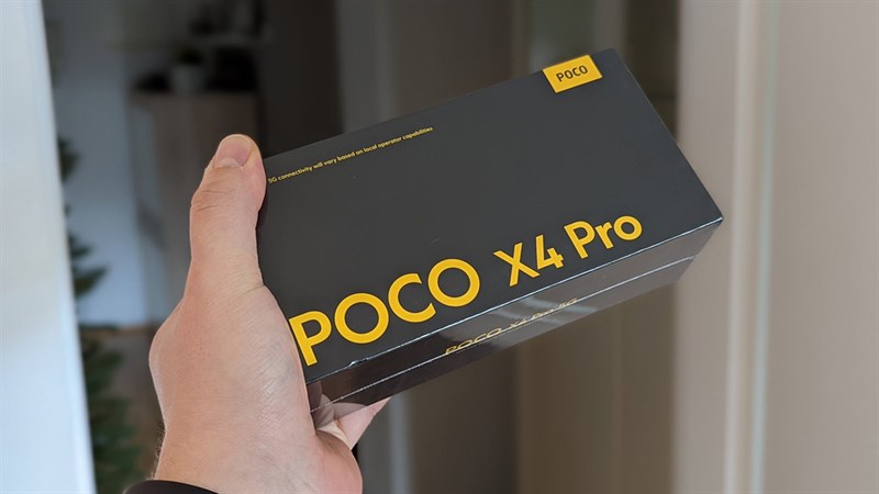 POCO X4 Pro 5G lộ ảnh thực tế cực đẹp mắt với viền màn hình mỏng