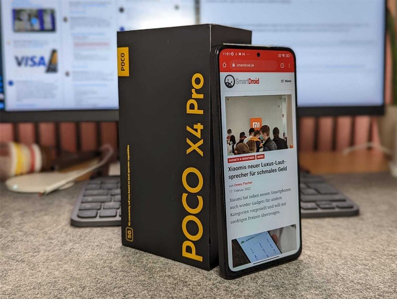 POCO X4 Pro 5G lộ ảnh thực tế cực đẹp mắt với viền màn hình mỏng POCO X4 Pro 5G lộ ảnh thực tế cực đẹp mắt với viền màn hình mỏng