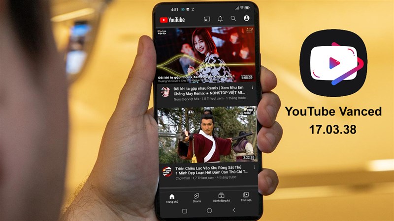 Cách tải YouTube Vanced 17.03.38
