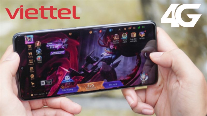 Cách đăng ký gói 4G chơi game Viettel