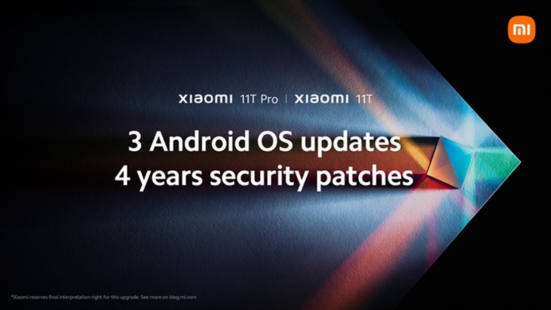 Xiaomi 11T Pro đã được bản cập nhật Android 12 MIUI 13 Xiaomi 11T Pro đã được bản cập nhật Android 12 MIUI 13