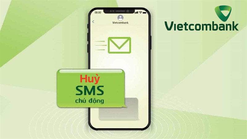 Cách huỷ dịch vụ SMS chủ động Vietcombank