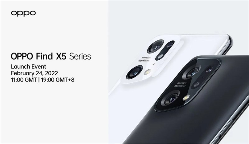 Giá bán của OPPO Find X5 Pro sẽ được công bố chính thức vào ngày 24/2 tới